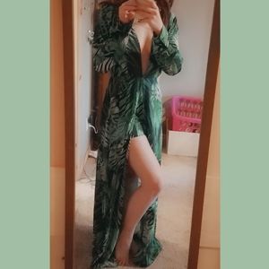 NWT Forever 21 Jungle Jumpsuit